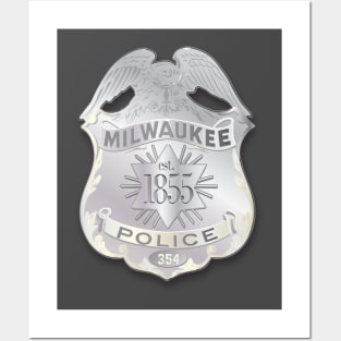 Milwaukee Police Badge Posters and Art